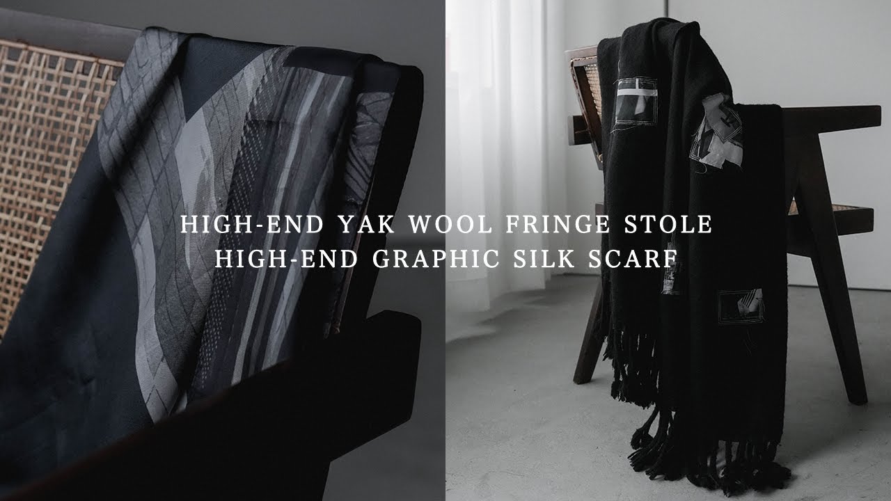 HIGH-END GRAPHIC SILK SCARF | CTHY