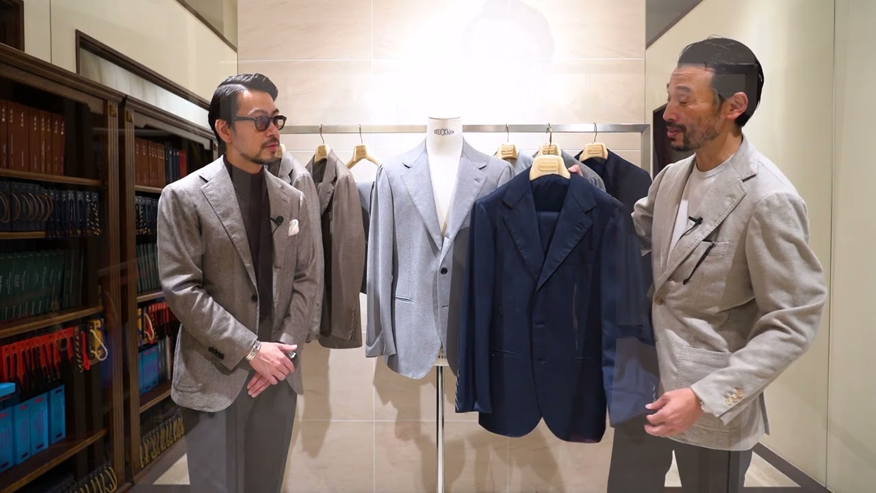 22'秋冬 新作紹介 【RING JACKET MEISTER 206 / カシミアスーツ