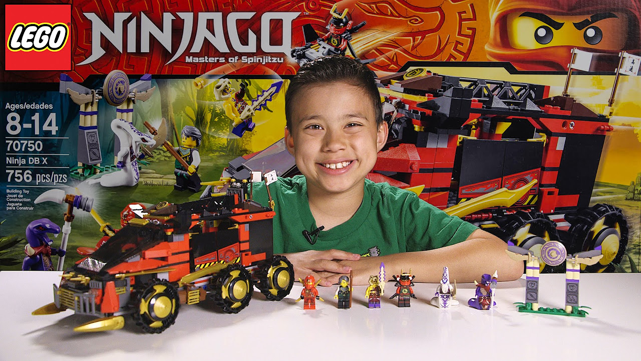 NINJA DB X - LEGO NINJAGO 2015 Set 70750 - Time-lapse Build