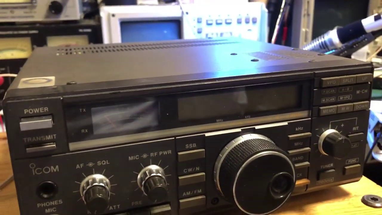 IC-726 総合調整【2018/12/21】 - YouTube