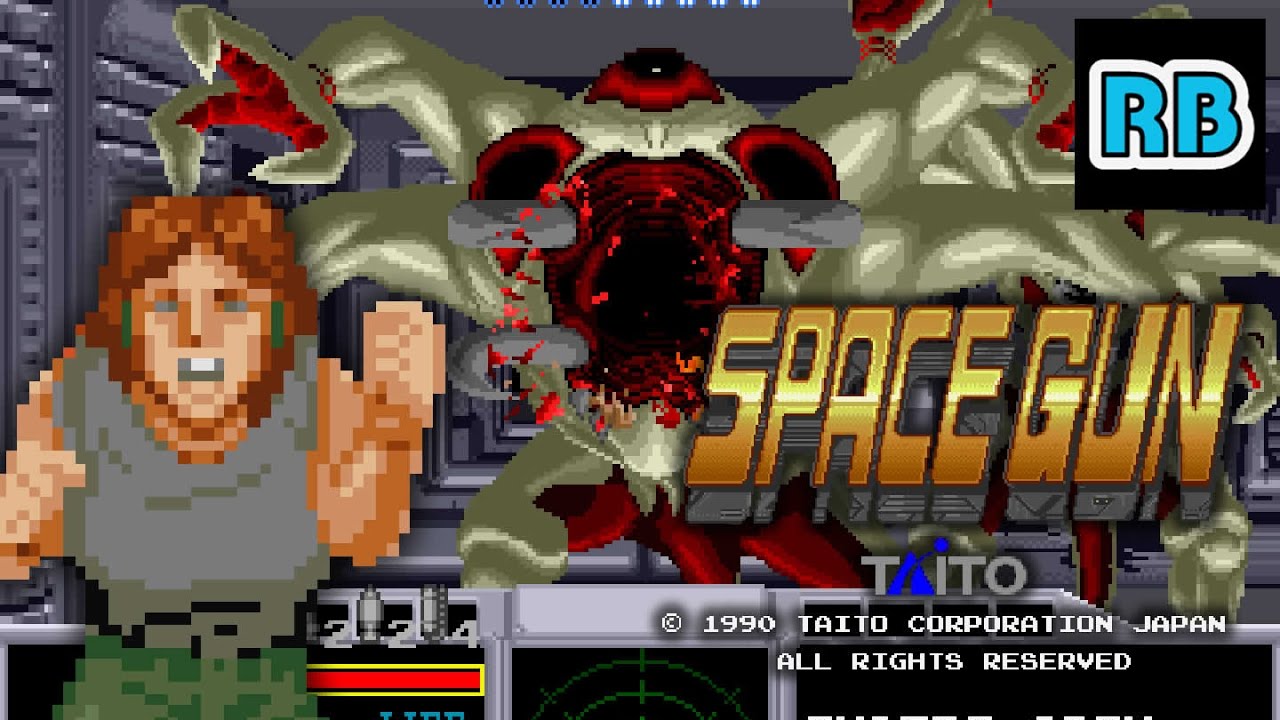 1990 [60fps] Space Gun ALL - YouTube