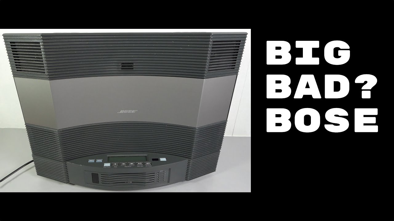 The last Bose Acoustic Wave Music System - YouTube