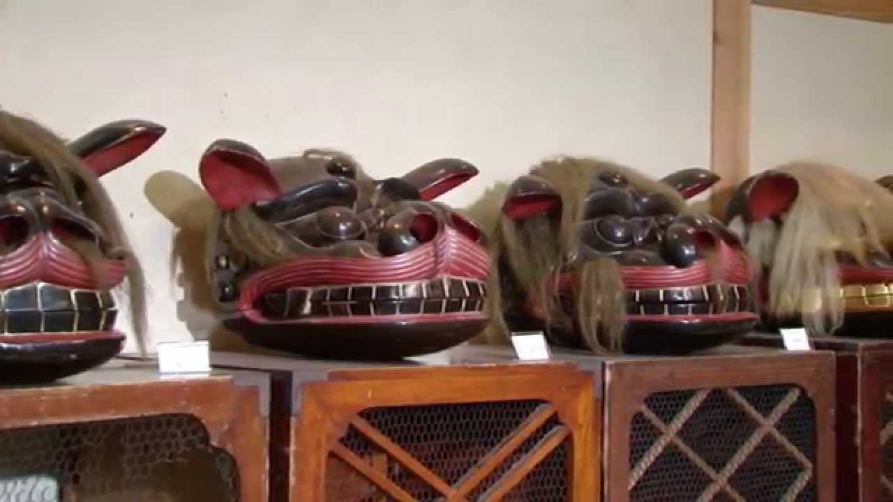 置賜のふるさと工芸品⑫【黒獅子頭（山形県長井市）】 - YouTube