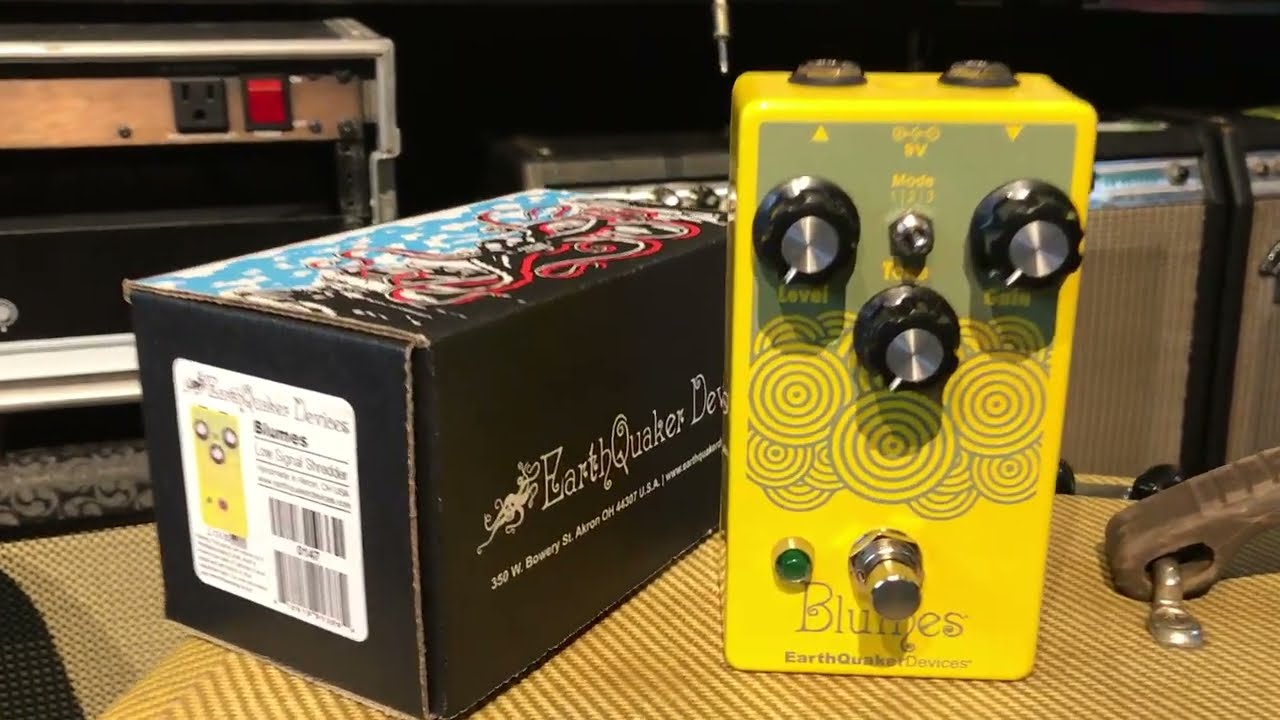新製品紹介】EarthQuaker Devices / Blumes 【新宿店ペダルホリック