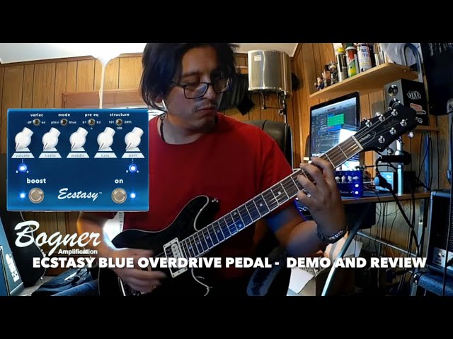 Bogner Ecstasy Blue Overdrive Pedal - Metal Demo and Review - YouTube