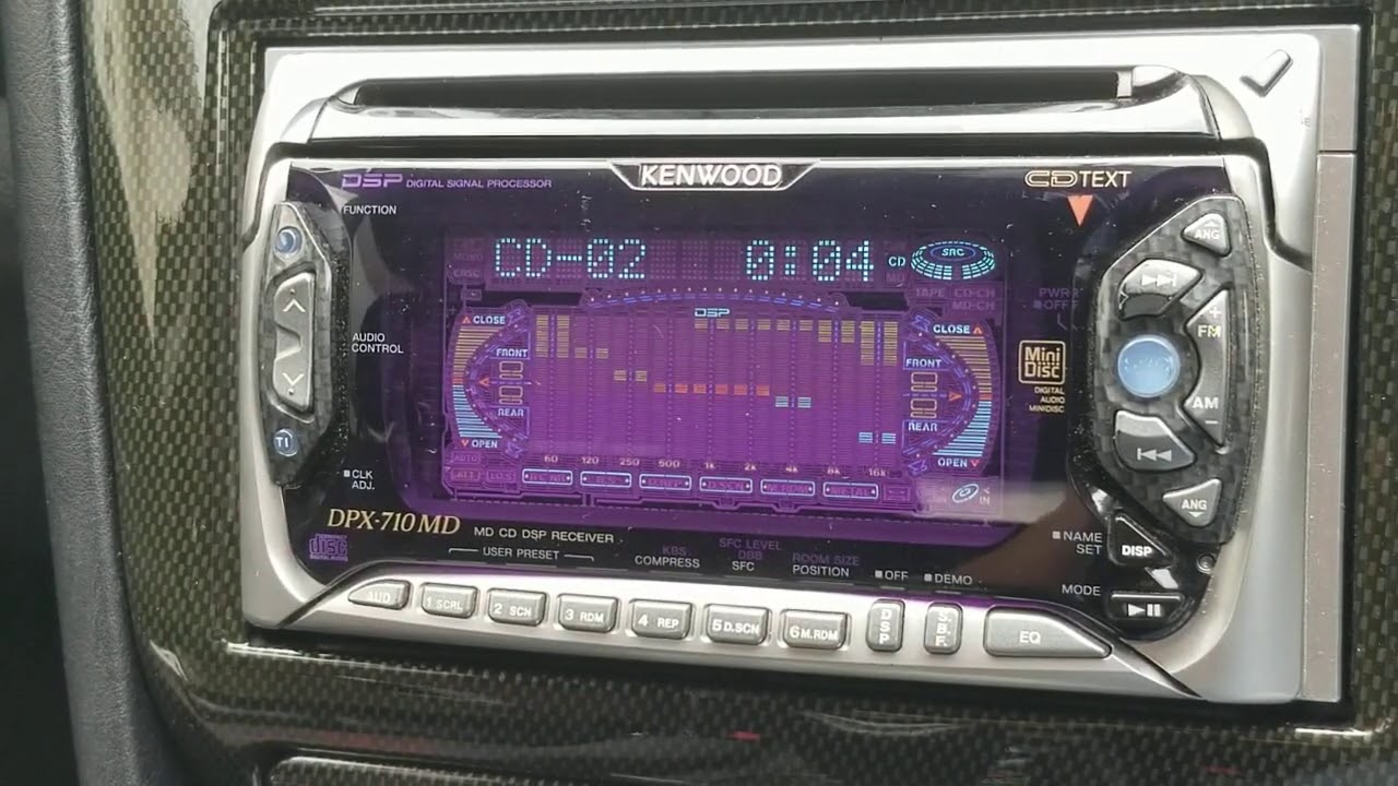 KENWOOD DPX-710MD - YouTube