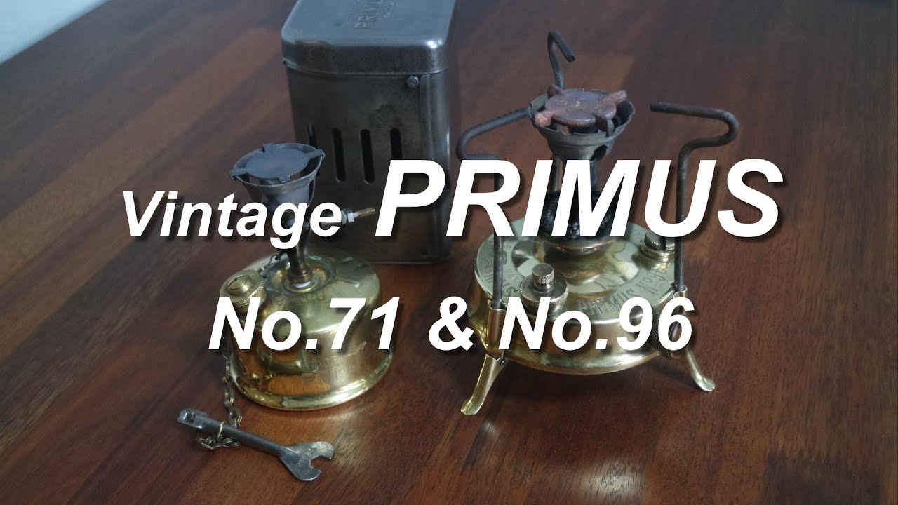 アウトドアバーナー】ヴィンテージなプリムスのバーナー PRIMUS No.71