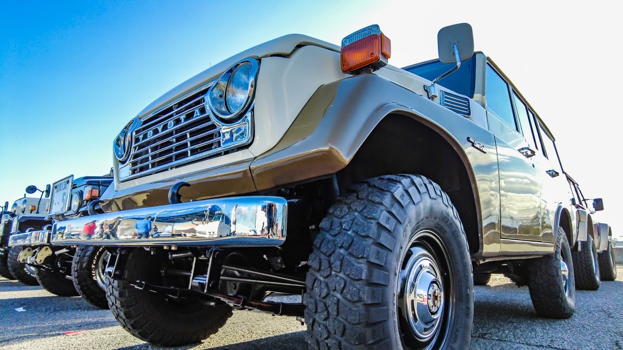 4K)TOYOTA LANDCRUISER 56 ランドクルーザー 56型 旧車 - 昭和