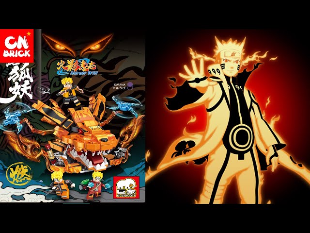 Unoffical LEGO NARUTO Nine Tailed Demon Fox KURAMA ナルト 九尾の