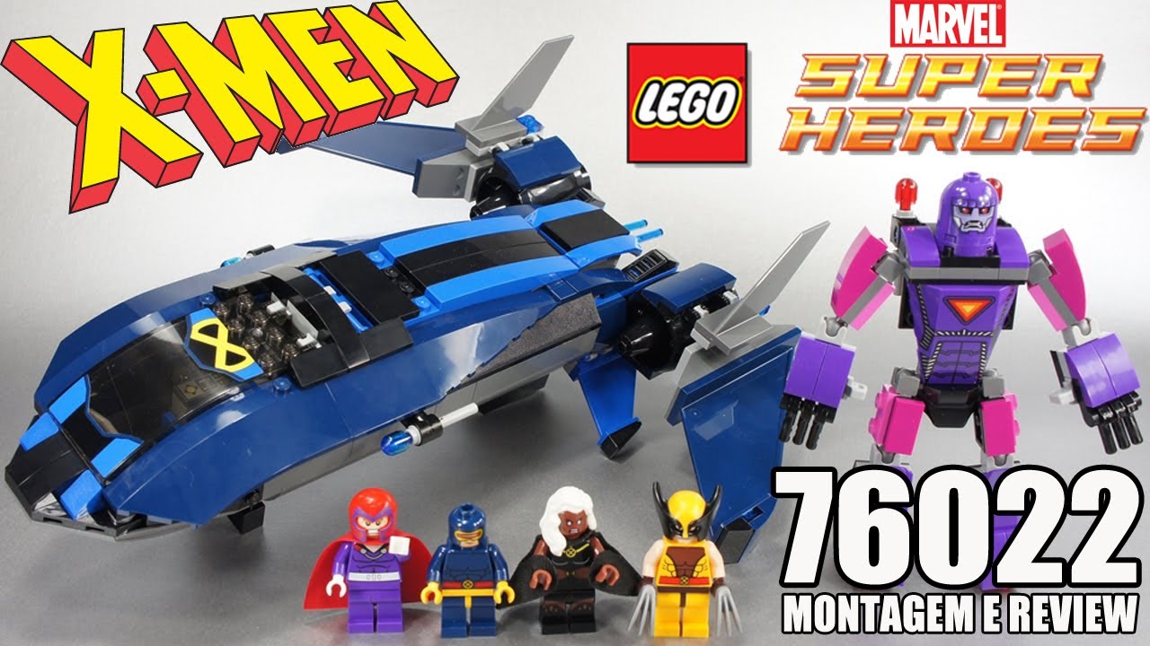 Lego Marvel Super Heroes X-Men vs The Sentinel Set 76022 Blackbird