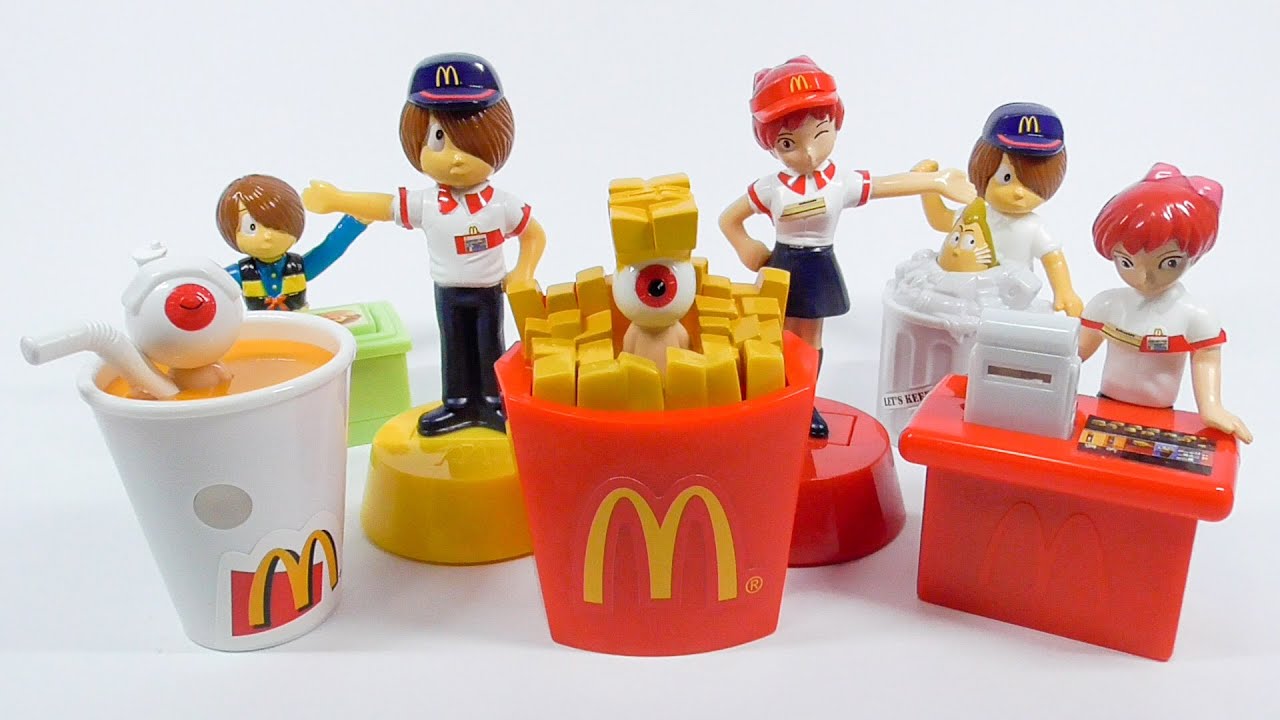 2009 ゲゲゲの鬼太郎 ハッピーセット GeGeGe no Kitaro McDONALD'S