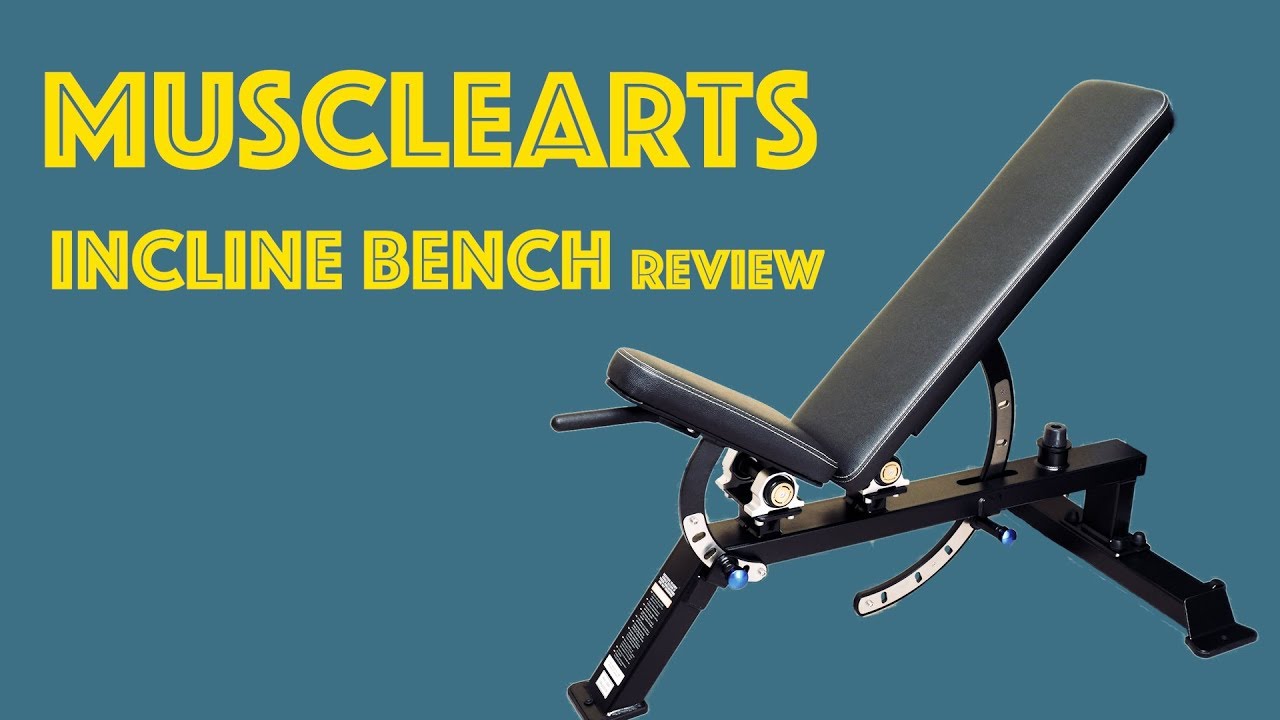 マッスルアーツ インクラインベンチレビュー - YouTube