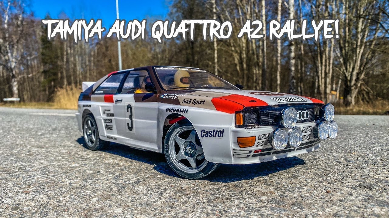 You won't believe how scale this RC is! Tamiya TT-02 AUDI QUATTRO