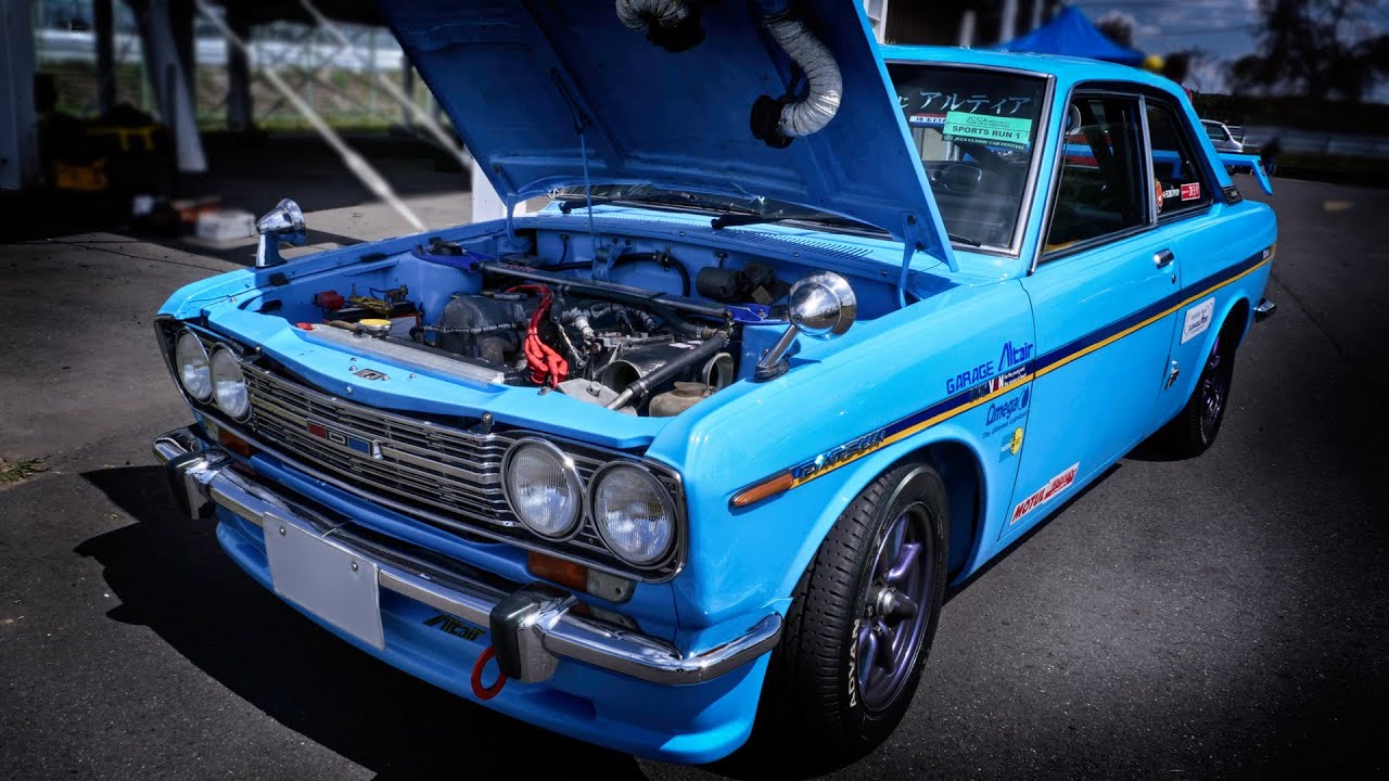 DATSUN BLUEBIRD 510 SSS ブルーバード クーペ Custom Car Sound & Run