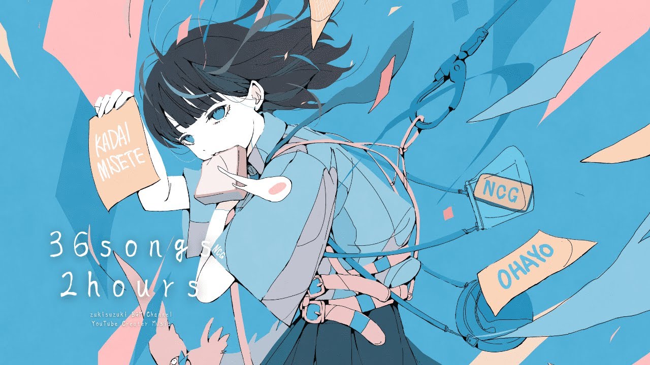 No Copyright Music[36songs 2hours] Live streaming BGM for work and