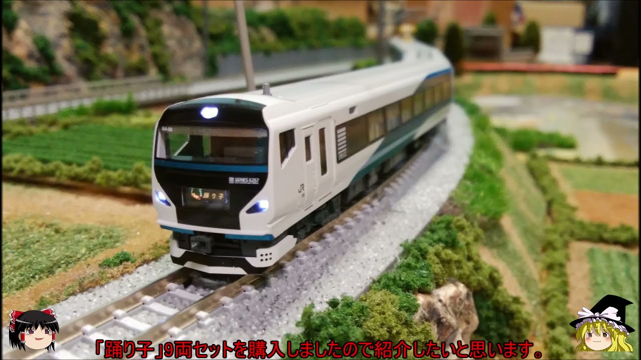Nゲージ】E257系2000番台 踊り子紹介 - YouTube