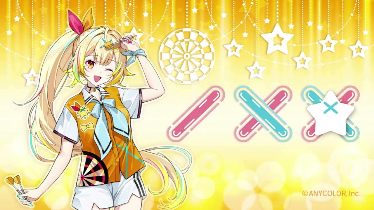 【未使用新品】　にじさんじ　ダーツハイブ　星川サラ ダーツ > キャラクター > 【予約受付終了】【Only Japan】【業販割引