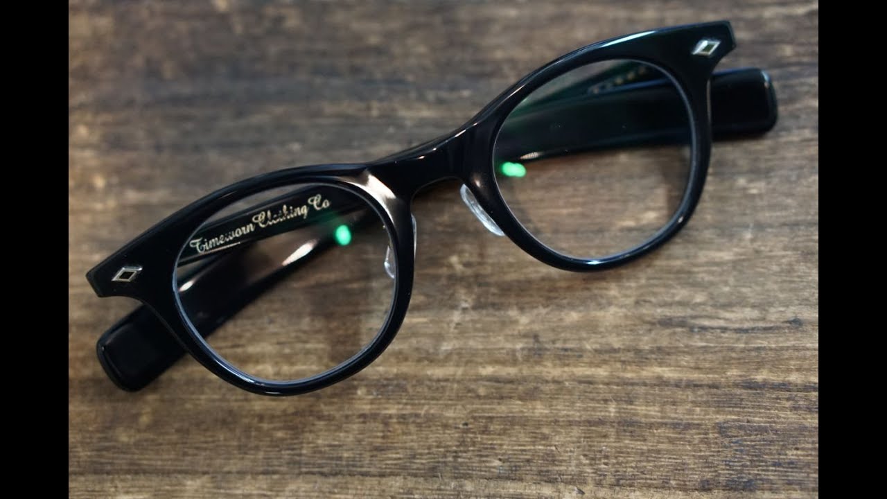 ハクサンメガネ 白山眼鏡店 ×Timeworn Clothing Co Boston - YouTube