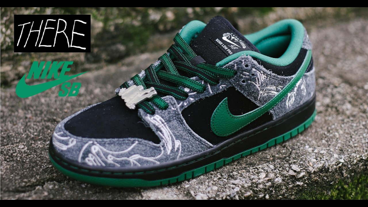 Nike SB X There Skateboards | Dunk Low QS - YouTube