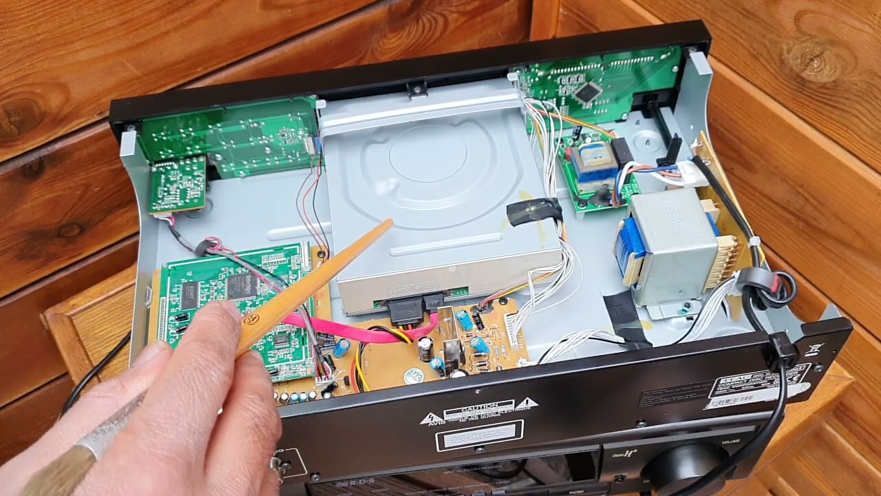 Teac CD-RW890 Mark-II Compact Disk Player & Recorder amplified by