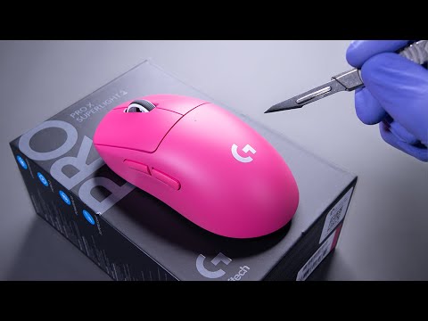 Logitech G PRO X SUPERLIGHT 2 Wireless Gaming Mouse Unboxing
