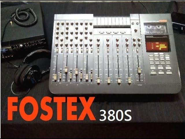 Fostex Model 380S : Old School Gear - YouTube