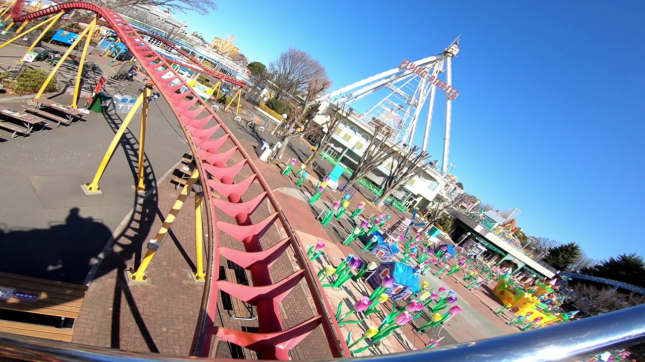 4K] Mini Cyclone (Defunct Roller Coaster in Toshimaen, Japan