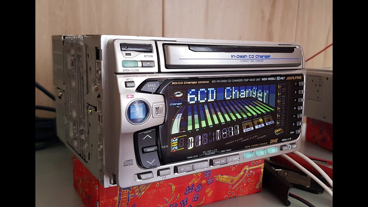 Vintage Alpine MDA-W892j Made in Japan , excellent condition and