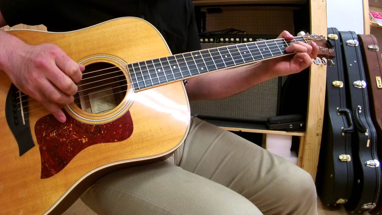 Taylor DN3 指弾き - YouTube