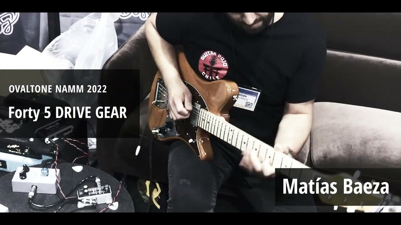 Forty 5 DRIVE GEAR – Ovaltone -handmade effect pedals-