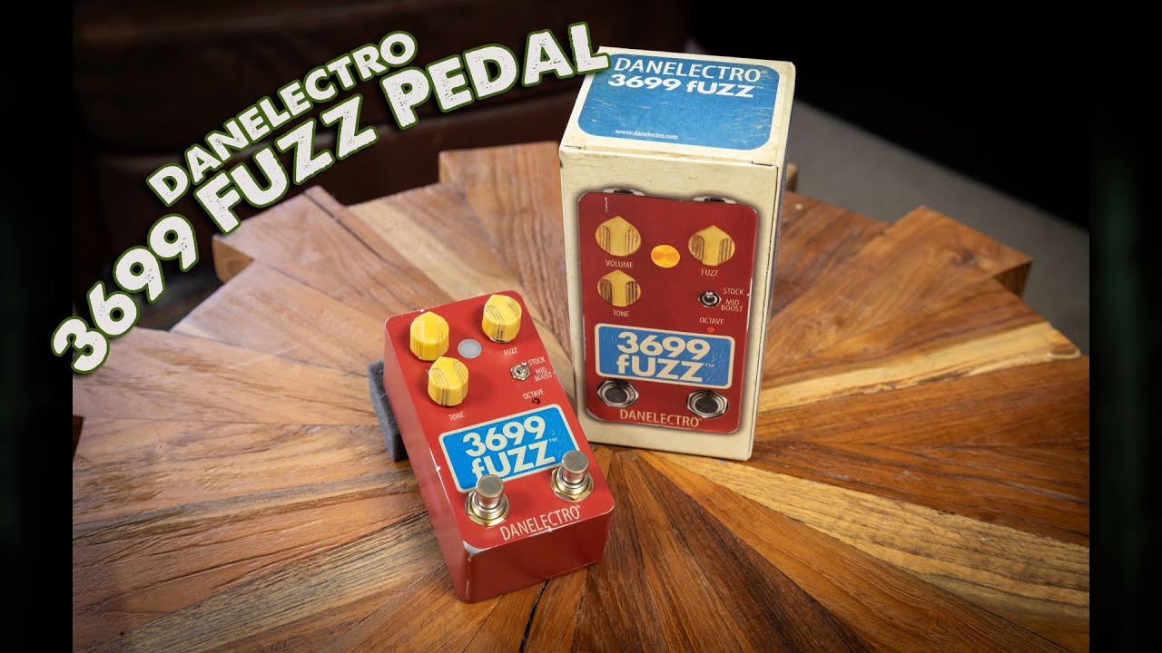 Danelectro 3699 Fuzz Pedal - VGW - YouTube