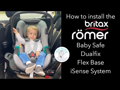 Britax-Römer iSense System Installation, Flex Base, Baby Safe