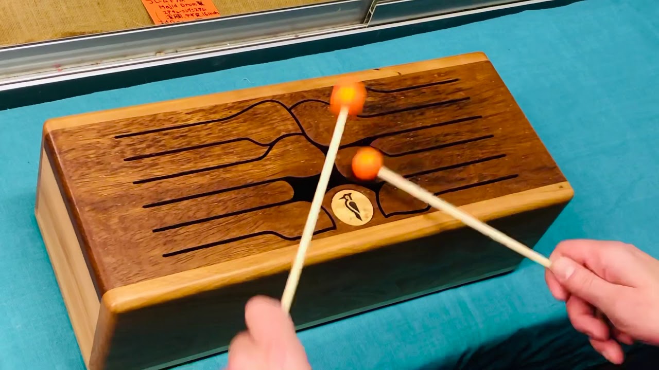 ウッドスリットドラム D Major scale 10 noteWOODPACK DRUM製 - ::民族