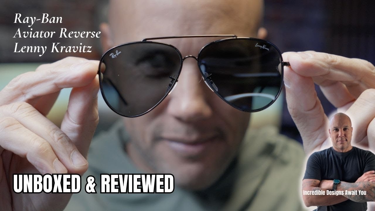 UNBOXED & REVIEWED: RayBan Aviator Reverse Lenny Kravitz| RB0101s