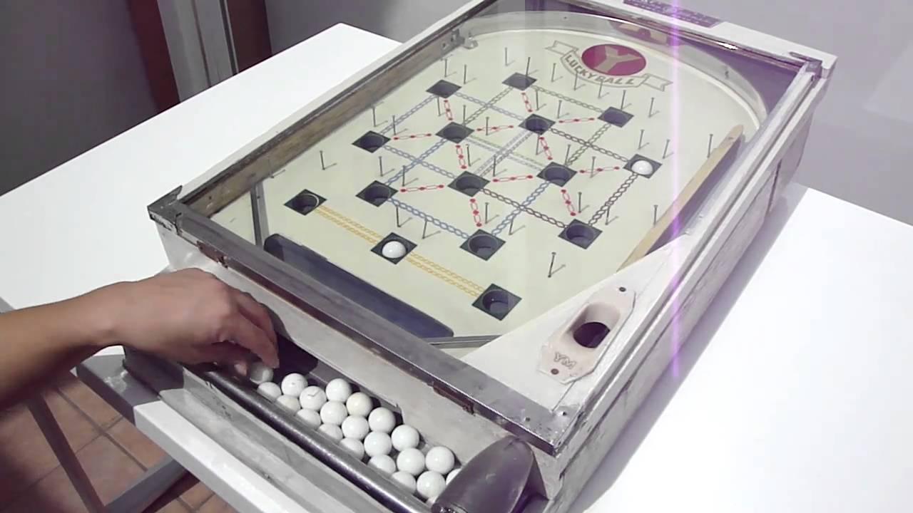 昔懐かし。昭和れとろなスマートボール - YouTube