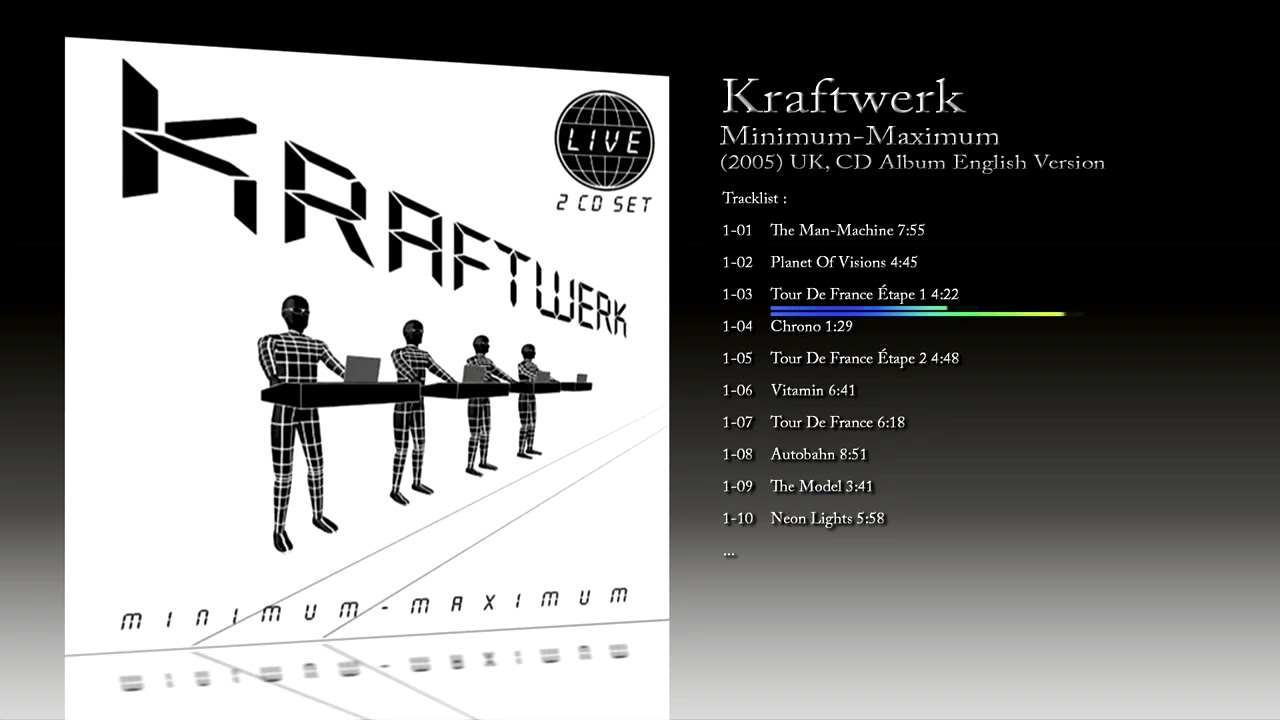 Kraftwerk (2005) Minimum-Maximum [CD Album English Version] - YouTube