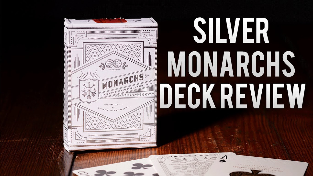 Deck Review - Silver Monarch Playing Cards [Theory11] - YouTube