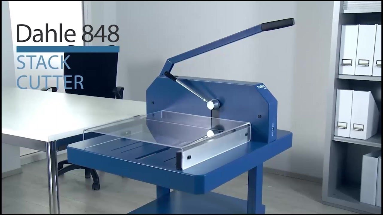 Dahle 848 Stack Cutter - YouTube
