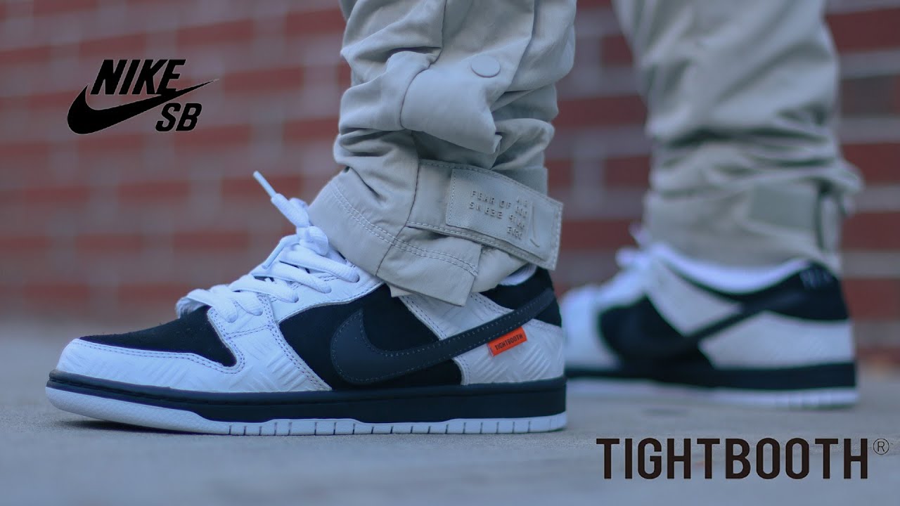 TIGHTBOOTH x NIKE SB DUNK LOW | REVIEW, SIZING, & ON-FOOT - YouTube