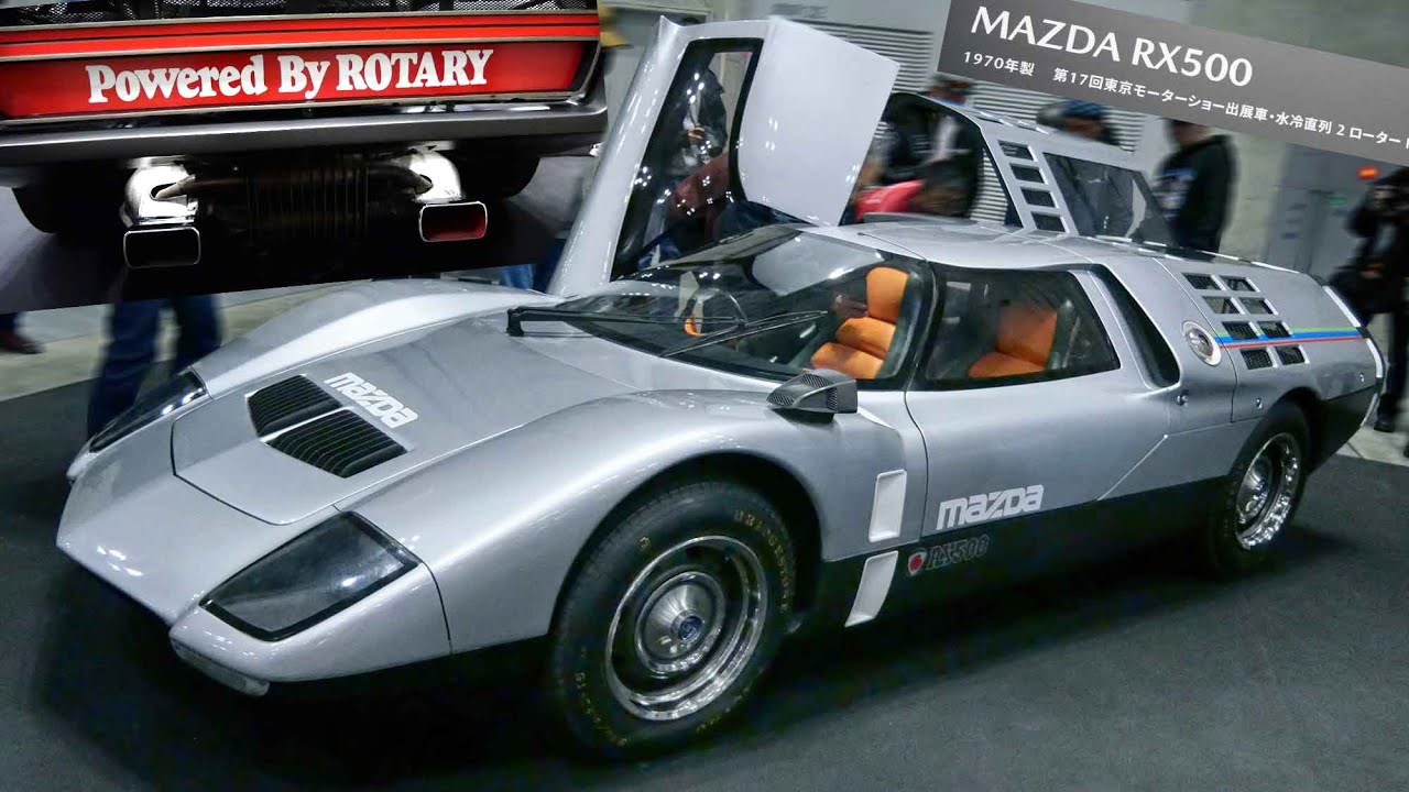 MAZDA RX500 1970 ロータリーエンジン スーパーカー - YouTube