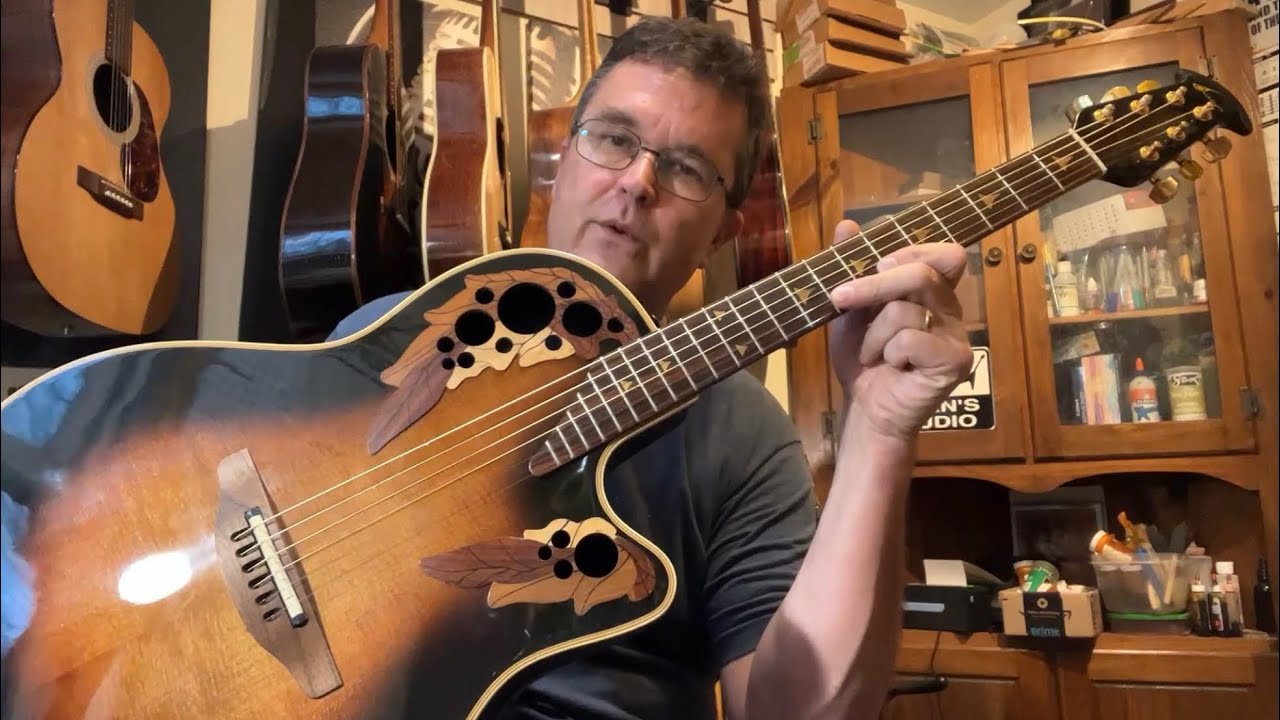 Hey, I got an Ovation Elite 1768, lol! - YouTube