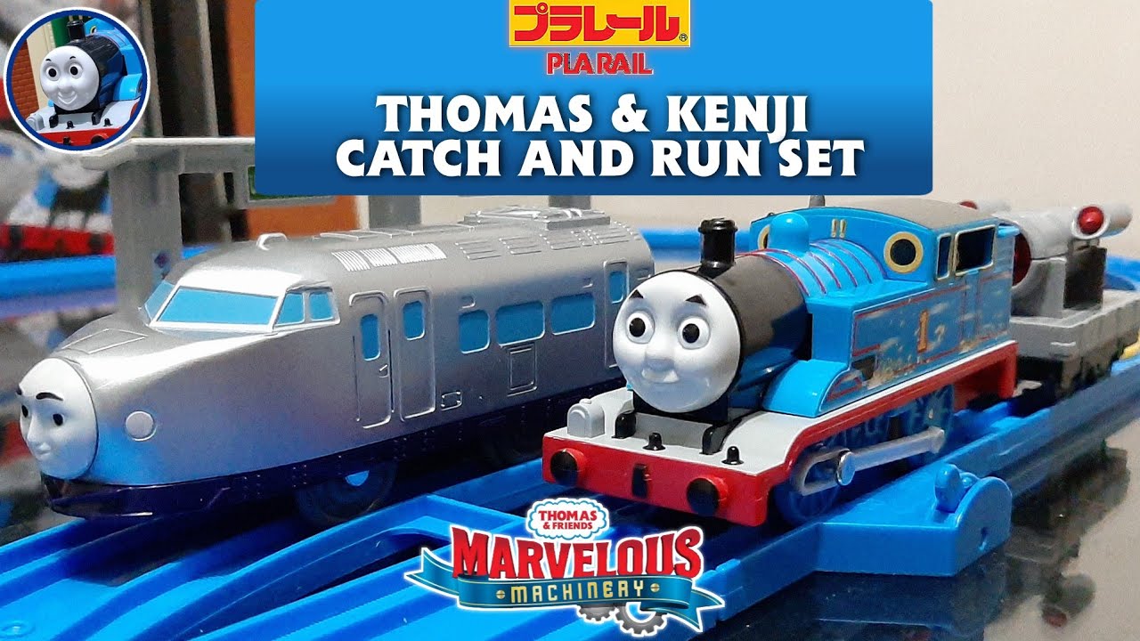 Plarail Thomas & Kenji Catch Set | きかんしゃトーマス ケンジと