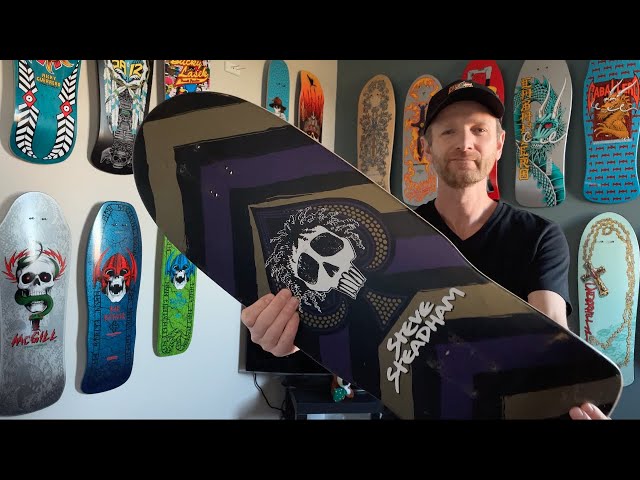 2008 Powell 'Classic' Steve Steadham Reissue Skateboard Deck