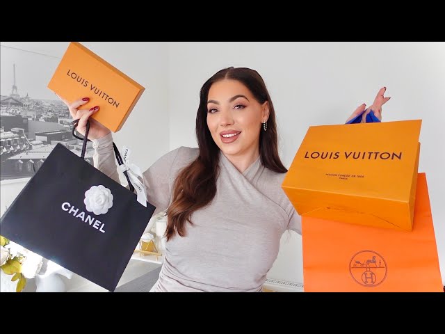 ブランドの箱や紙袋（Louis Vuitton, Chanel, Hermès） ブランドの箱や