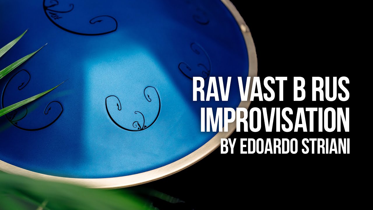 RAV Vast® B RUS Universal Scale Full-Size Steel Tongue Drum – RAVVAST