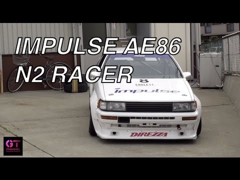 Impulse N2 Toyota Corolla Levin 86 Race Car Feature - YouTube