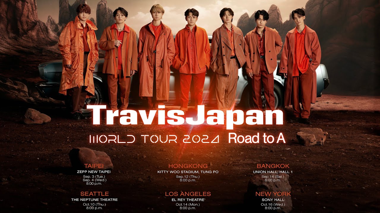 Travis Japan World Tour 2024 'Road to A' -Official Teaser(full ver