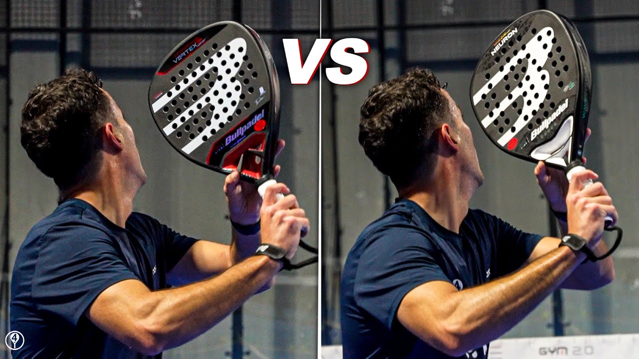 REVIEW BULLPADEL VERTEX vs BULLPADEL NEURON - the4Set - YouTube