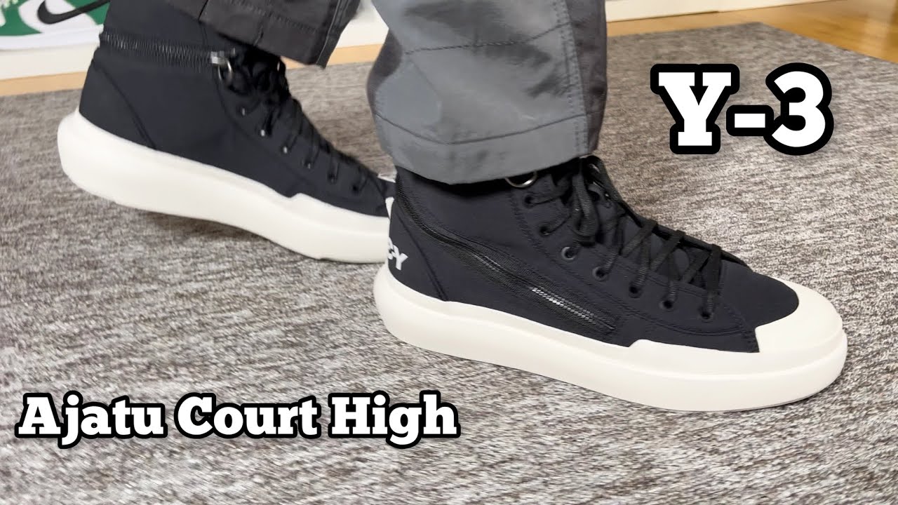 Y-3 Ajatu Court High Review& On foot - YouTube