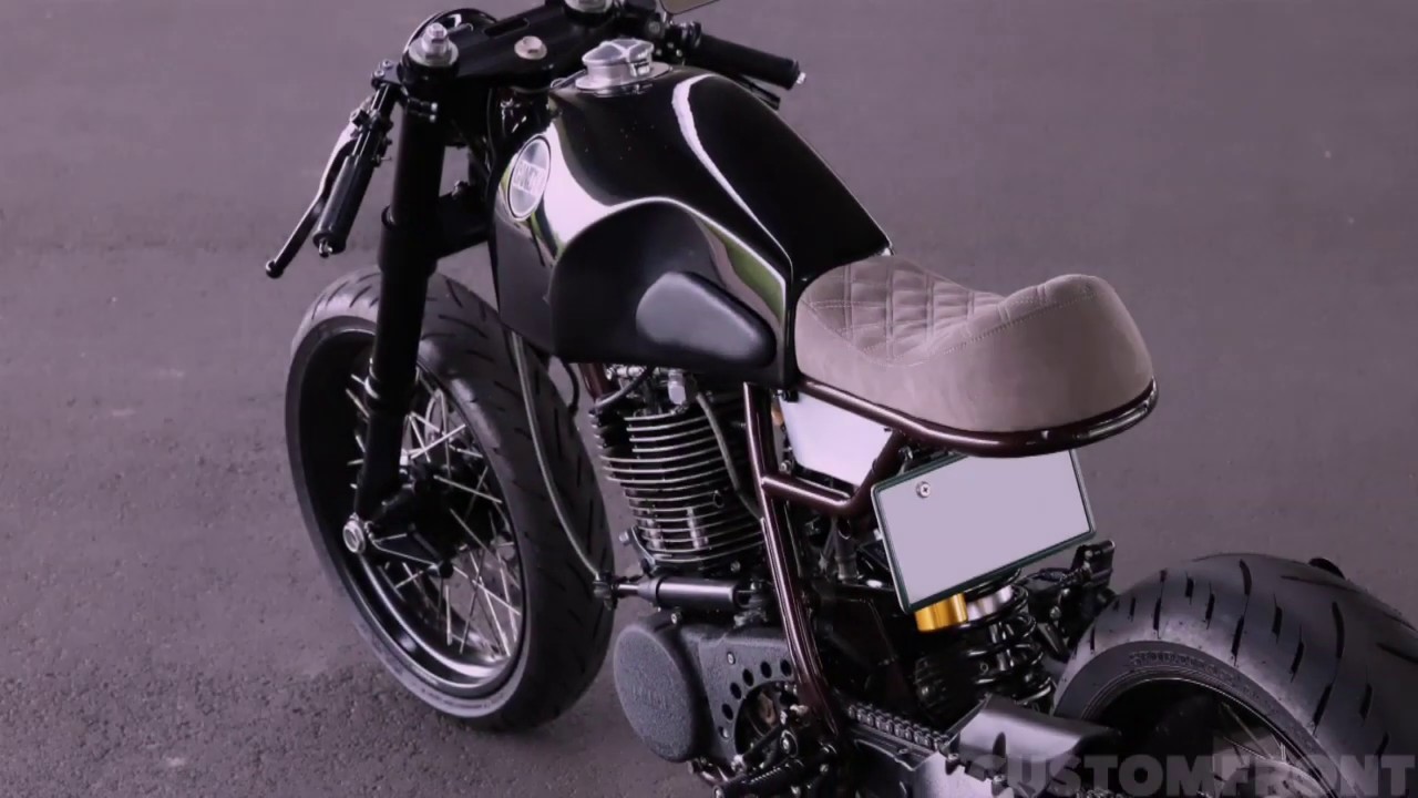 ヤマハSR400のカフェレーサーカスタム・キャンディモーターサイクル